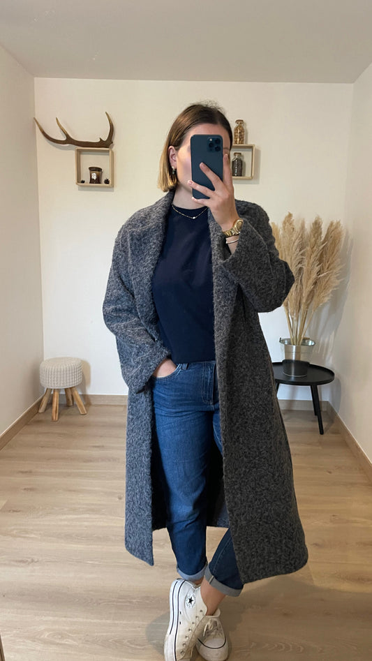 Manteau NORA GRIS